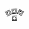 China manufacturer thin flat square washers din436